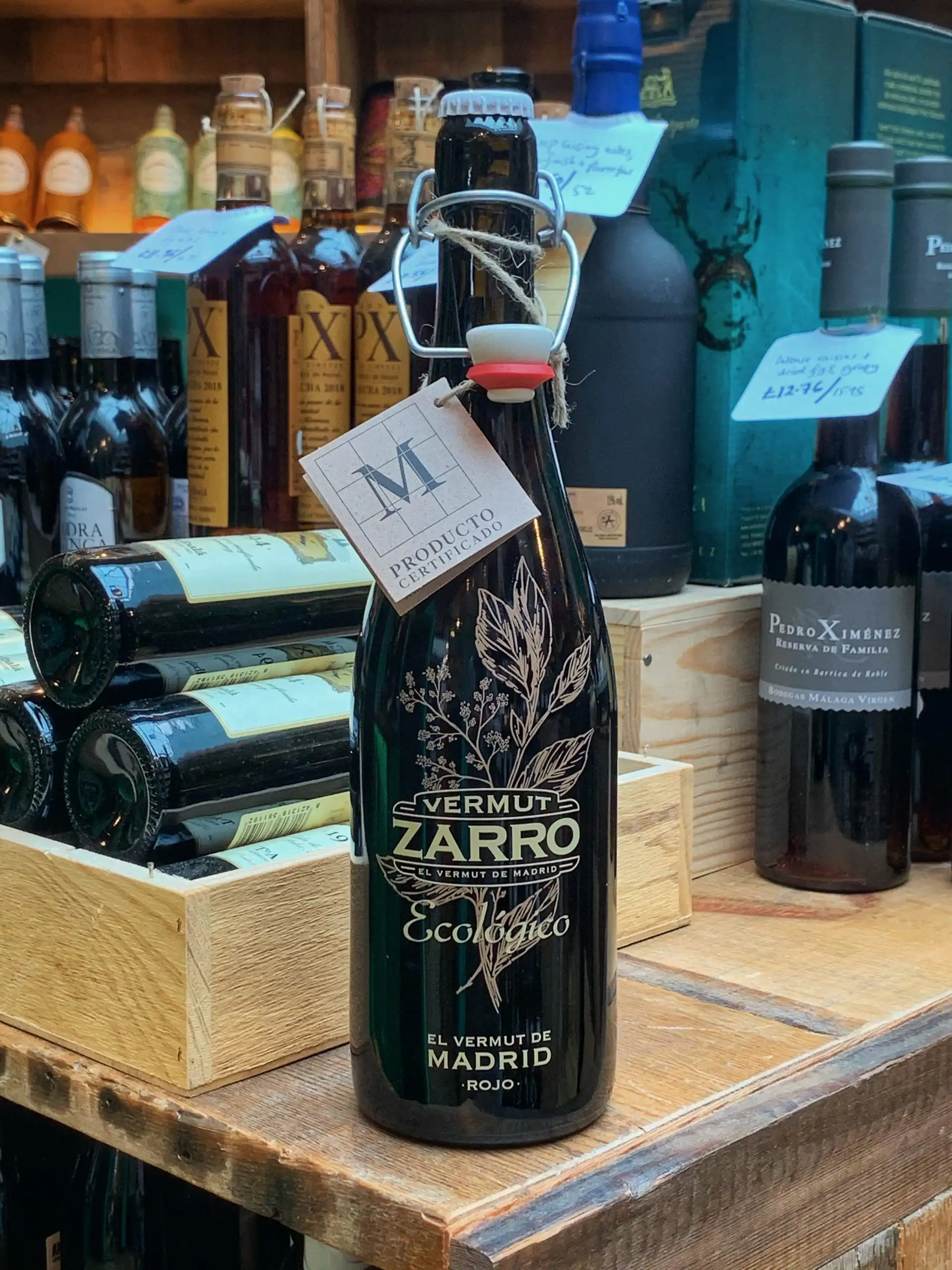 Zarro Vermut Ecologico Rojo