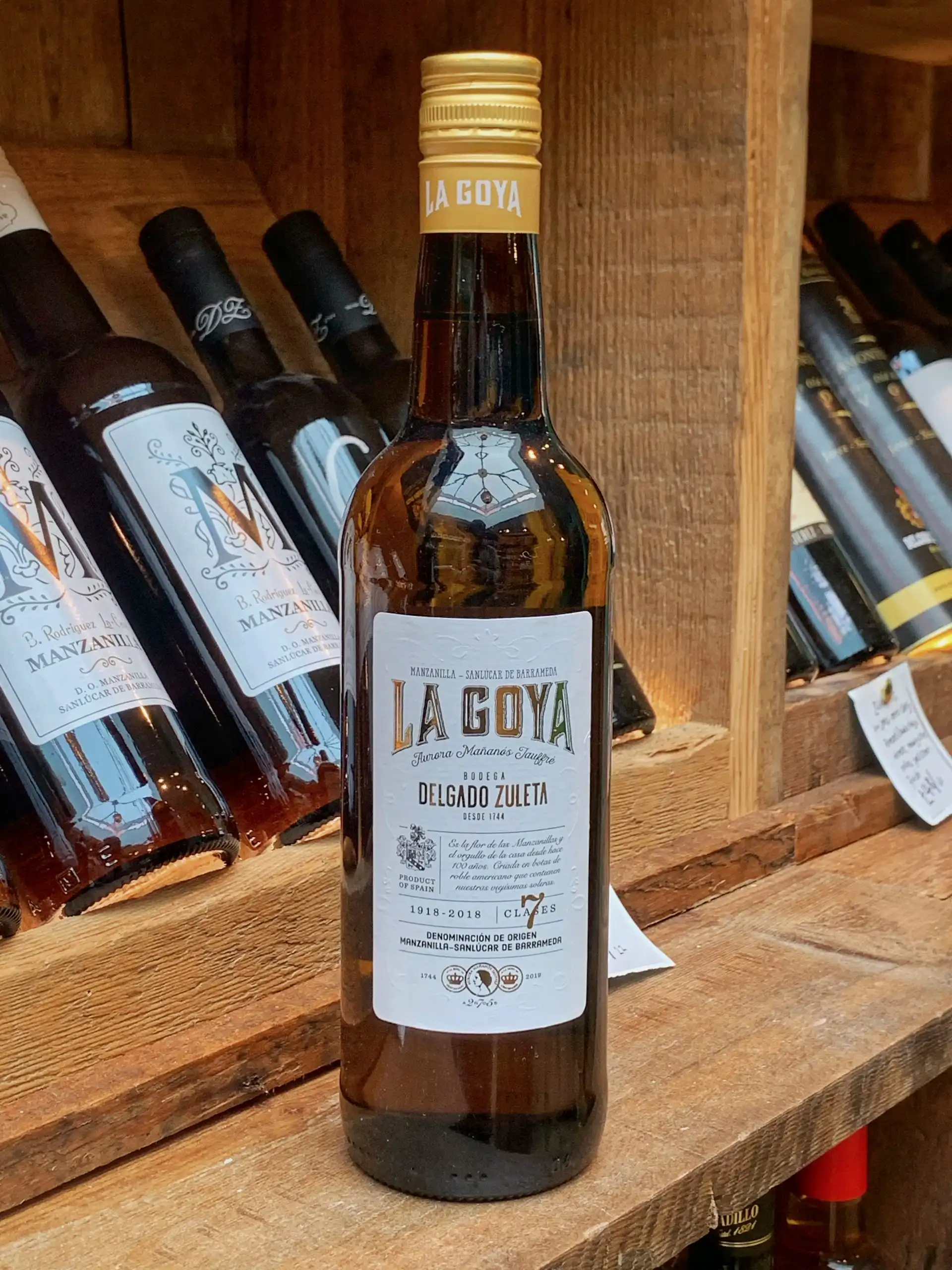 Delgado Zuleta Manzanilla La Goya Sherry