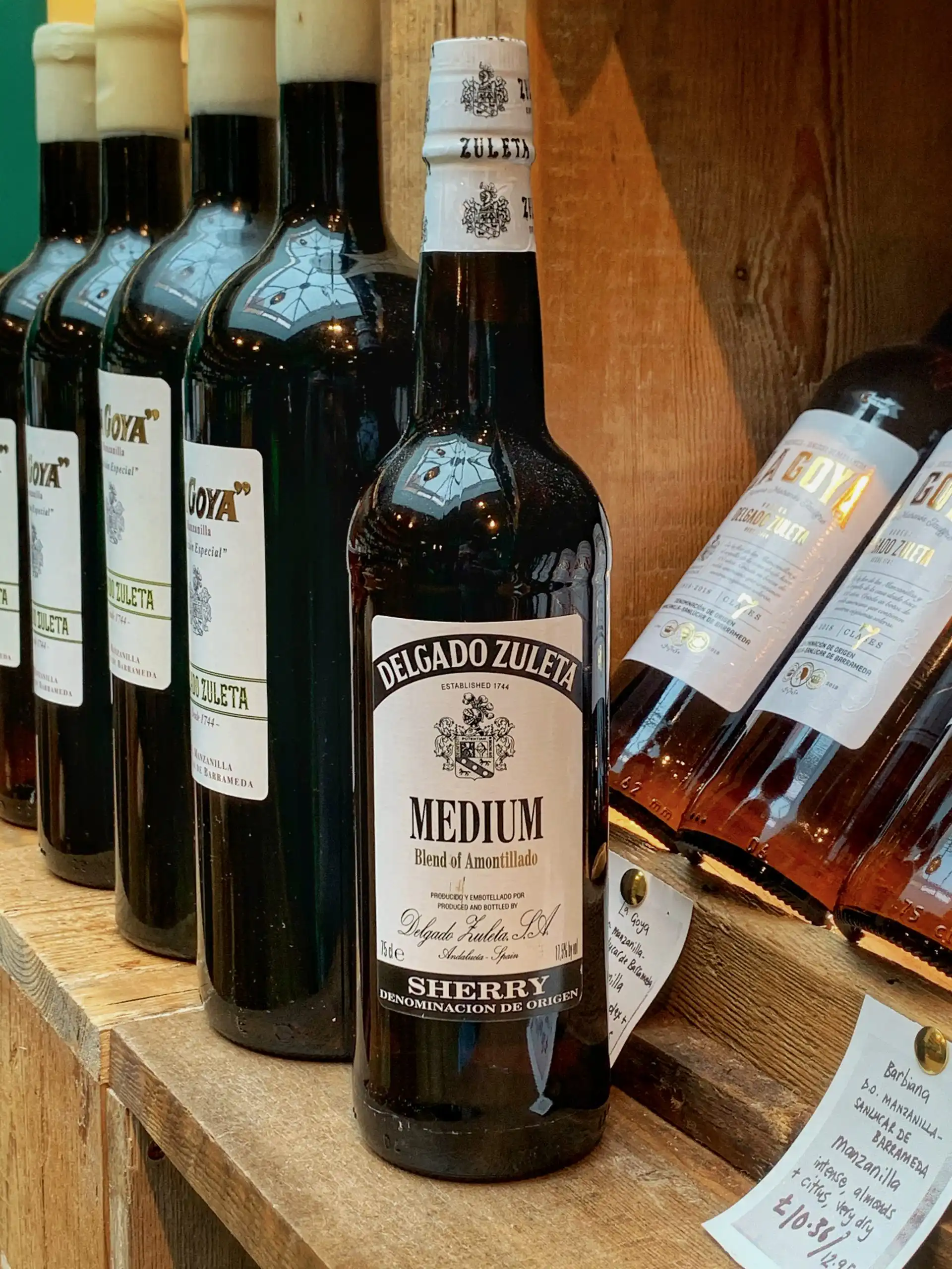Delgado Zuleta Medium Amontillado Sherry