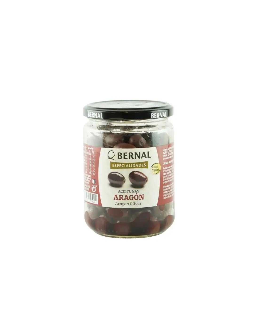 Bernal Aragon Olives 250g Jar