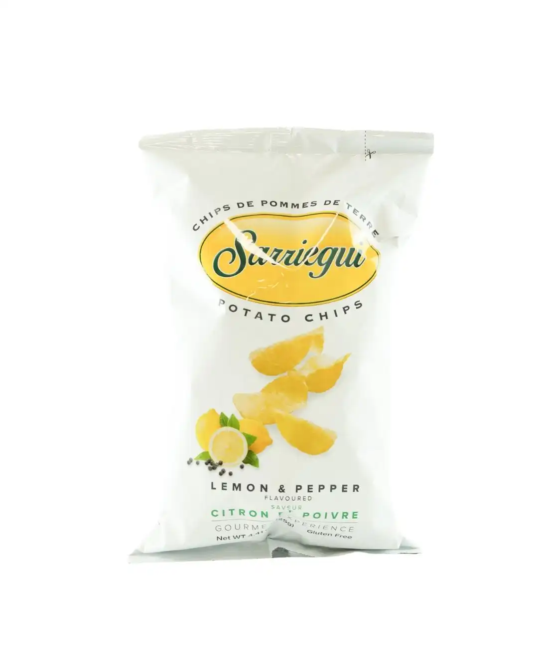 Sarriegui Limon and Pimienta Crisps 125g