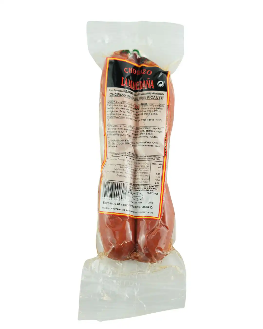 Garman Chorizo Parilla Picante 300g - Image 2
