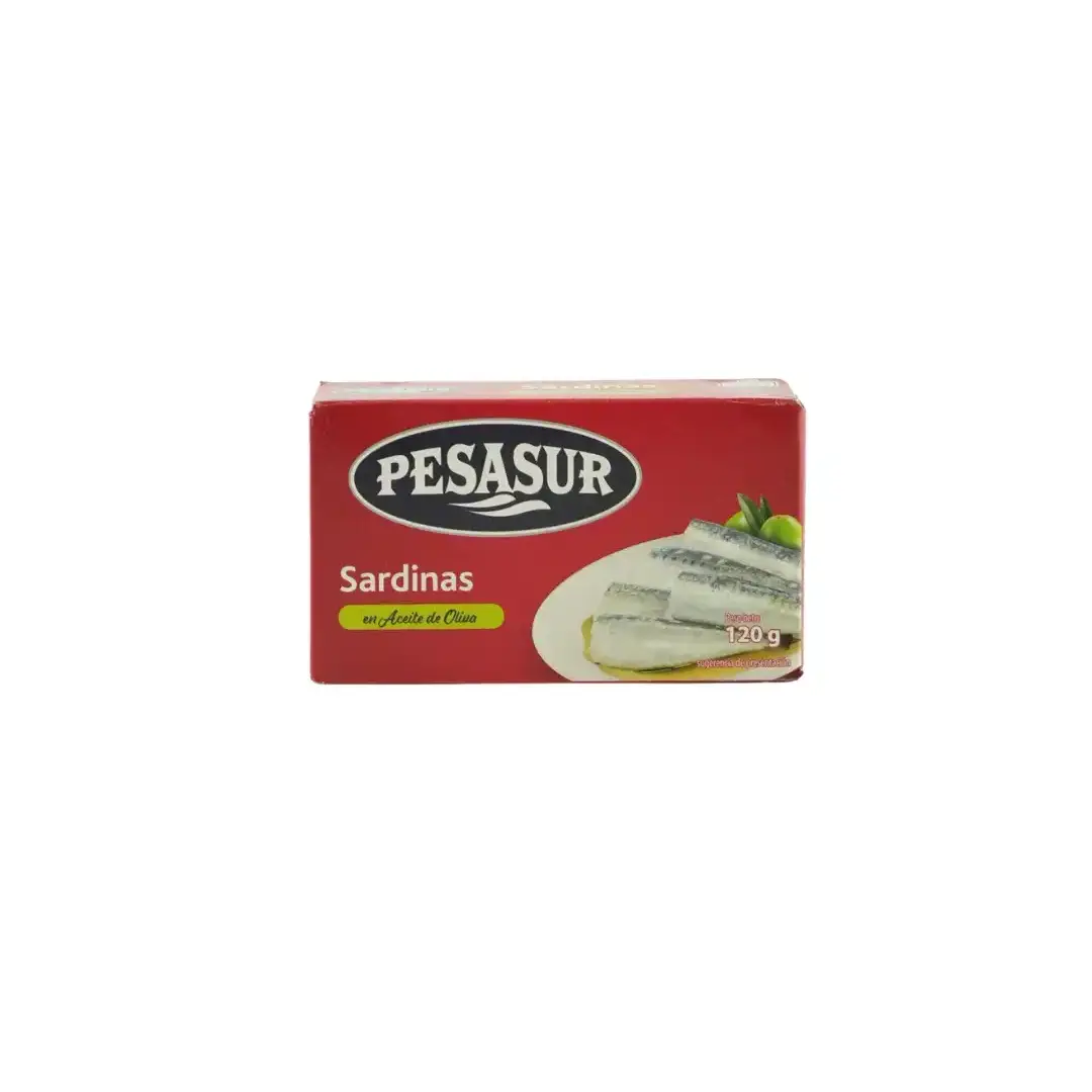 Pesasur Sardinas en Aceite de Oliva 3-4 120g Tin
