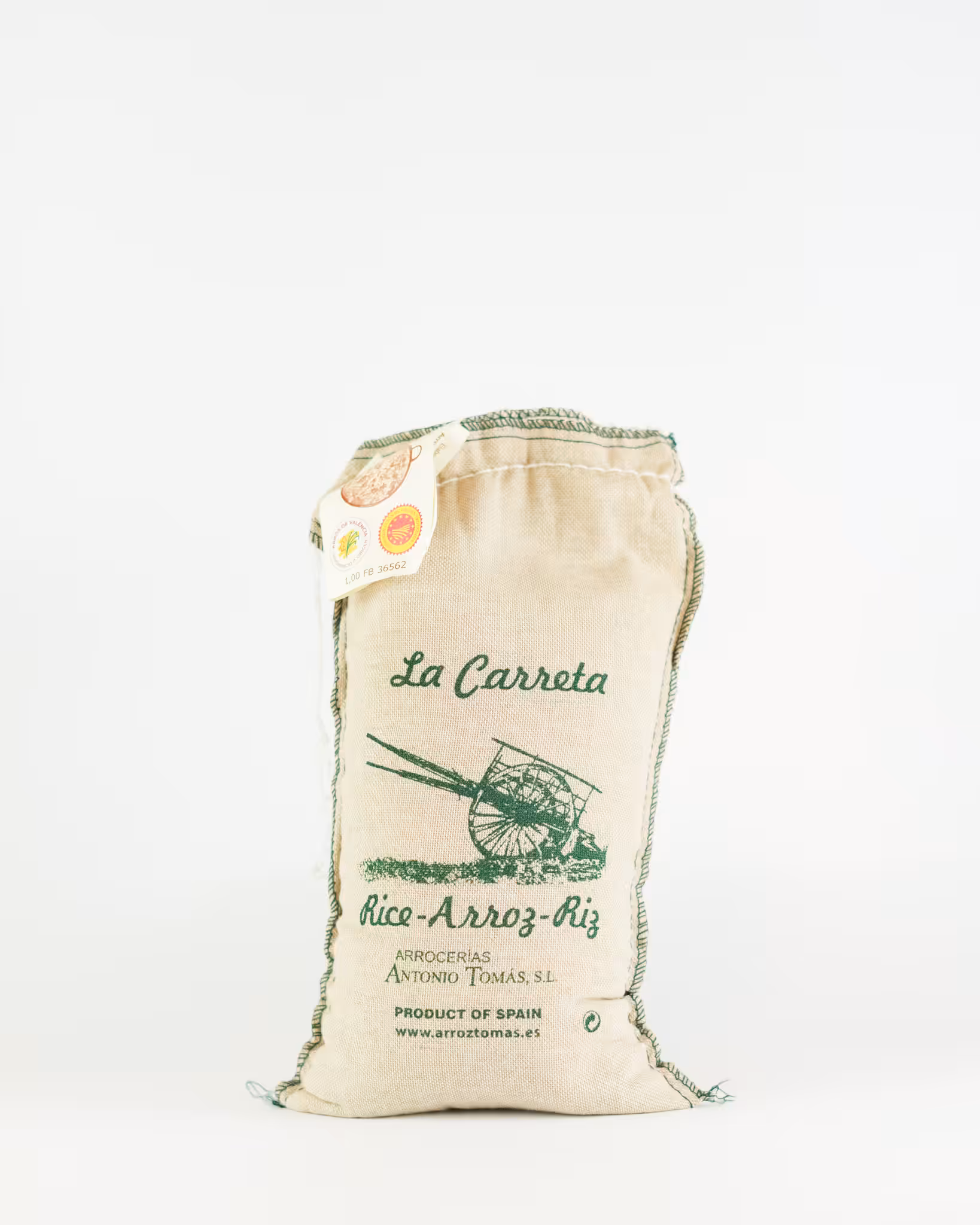 PDO LA CARRETA Arroz 1kg Cloth Sack