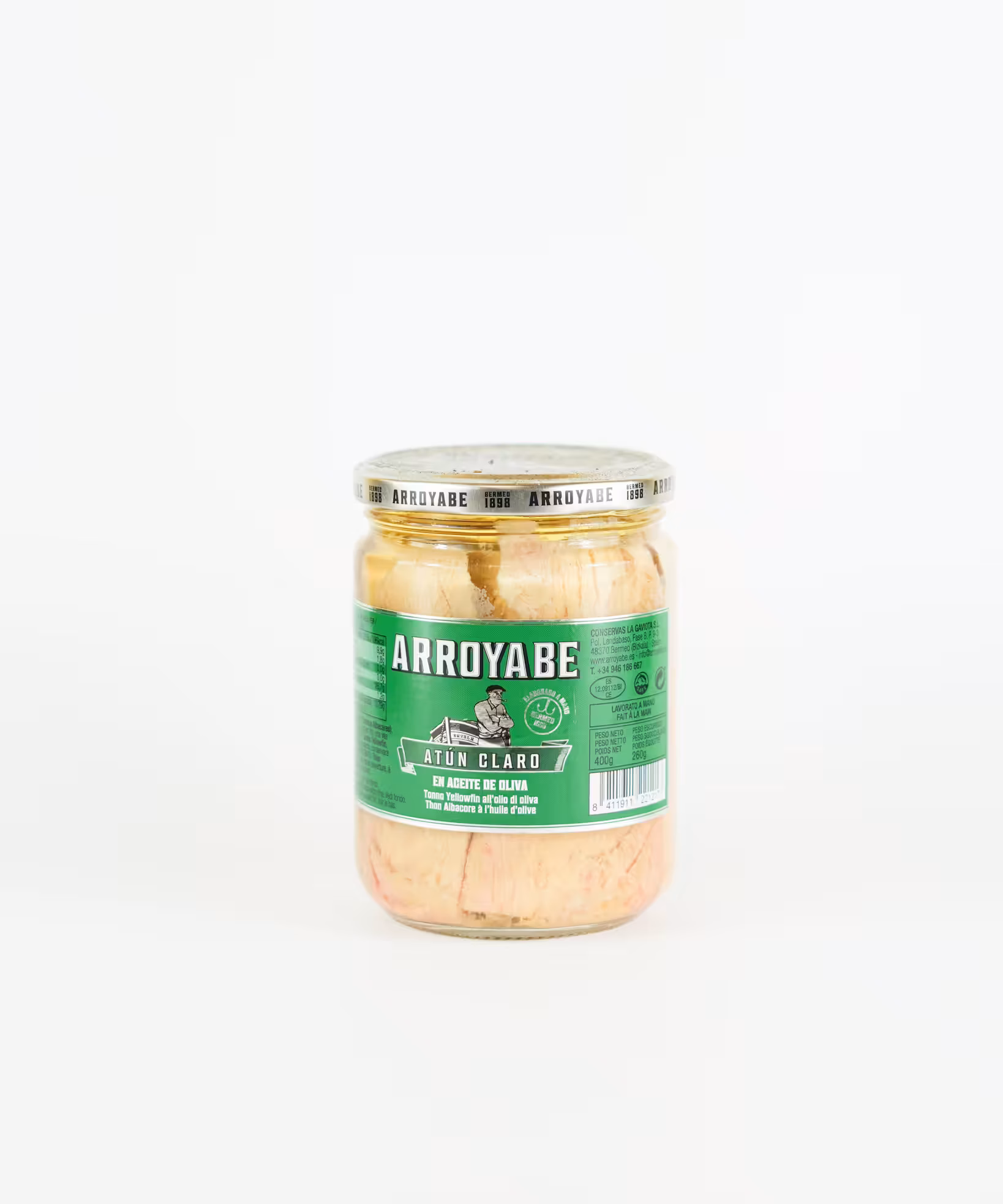 Arroyabe Atun Claro 400g jar
