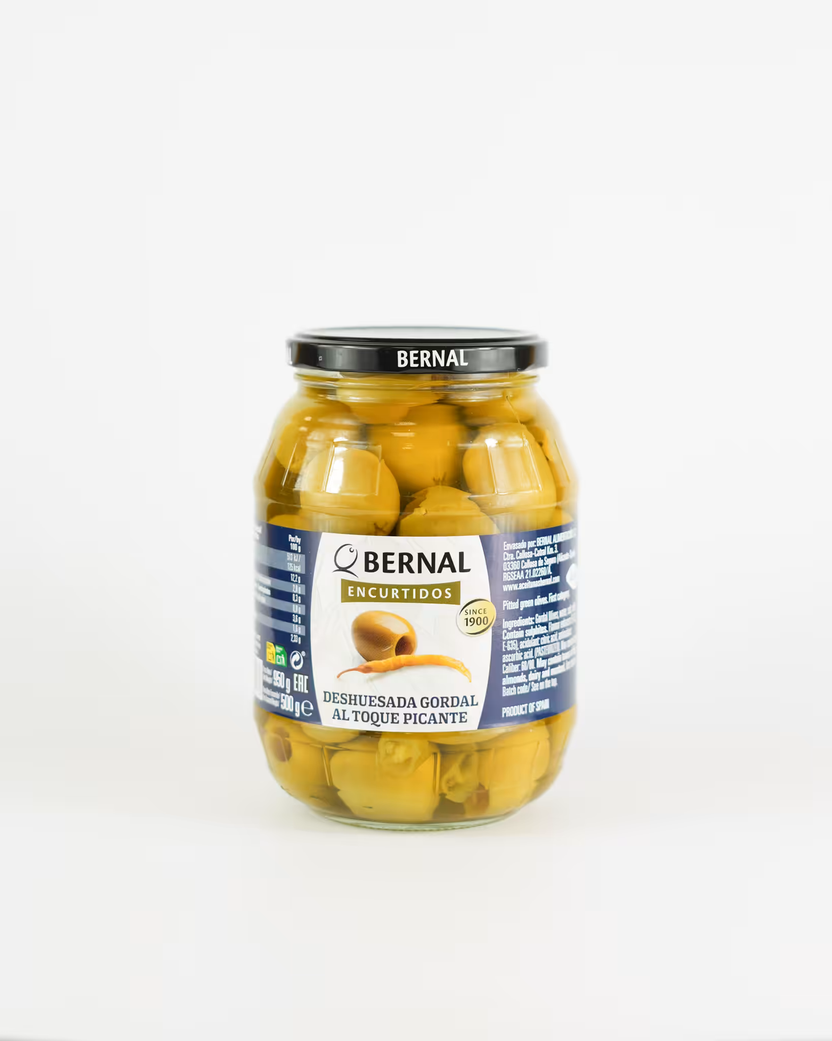 Gordal Picante Pitted 600g jar