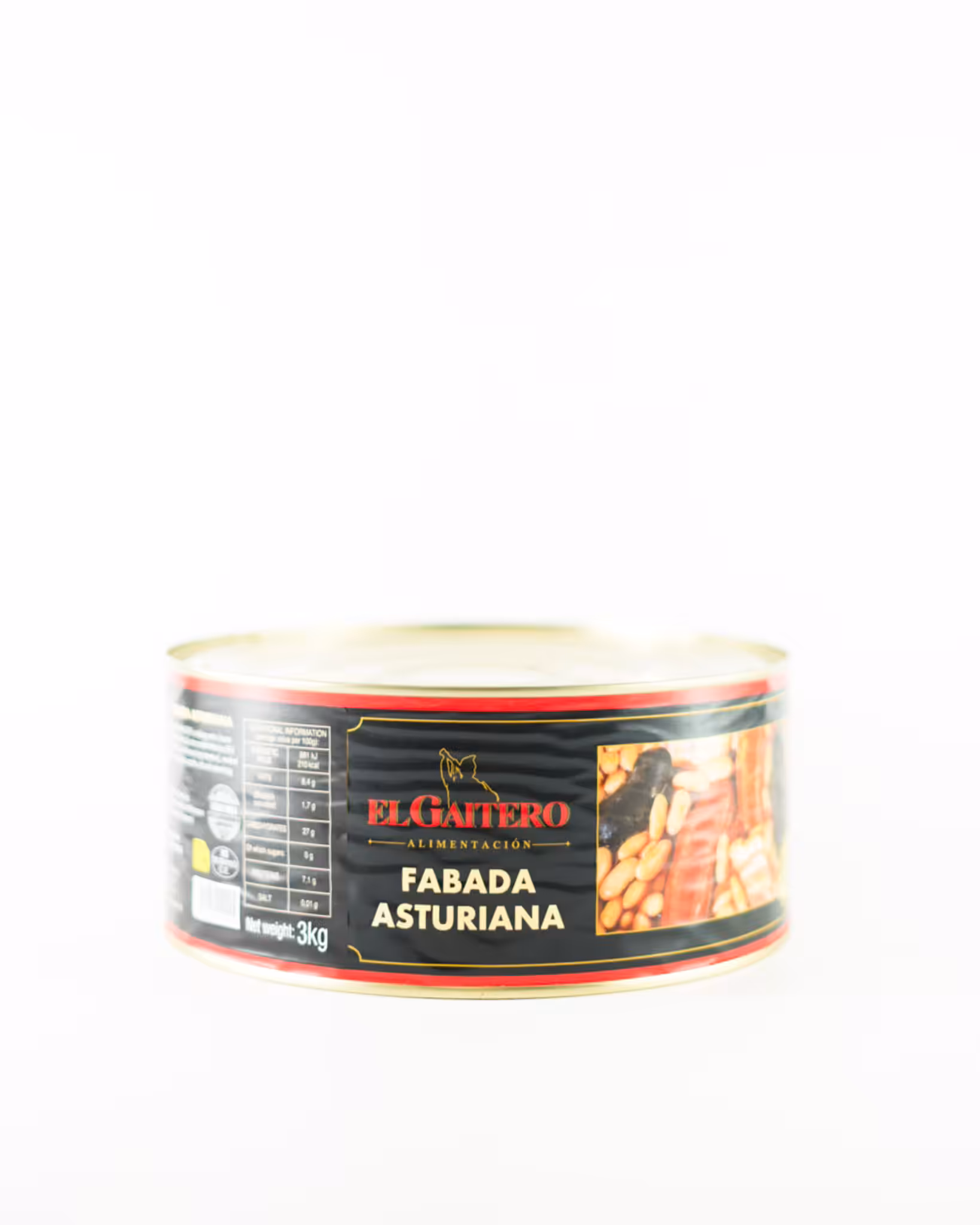 El Gaitero Fabada 3kg Tin