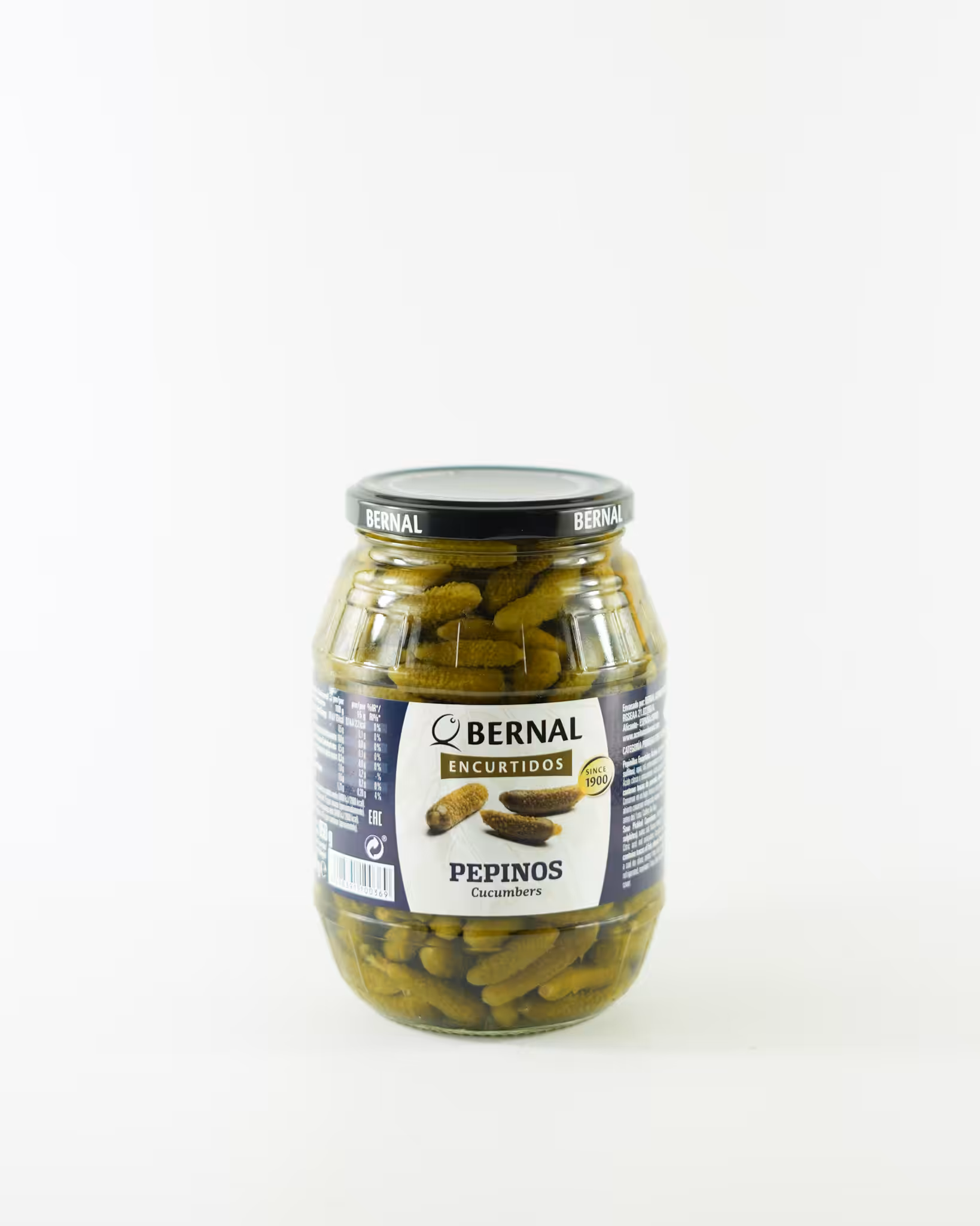 Gherkins (Pepinos) 600g jar